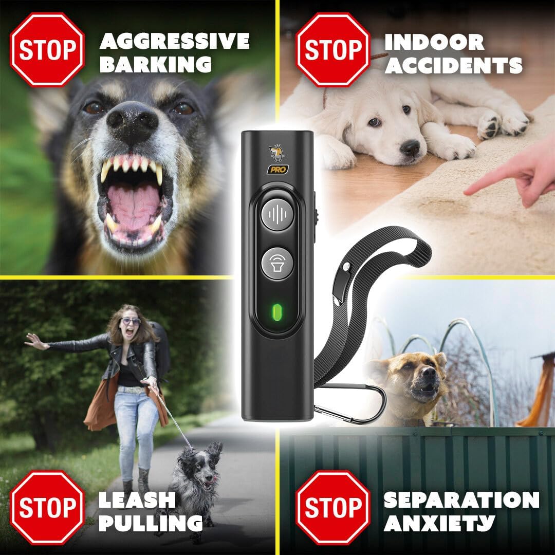 LumeShark Bark Control Device – Rechargeable