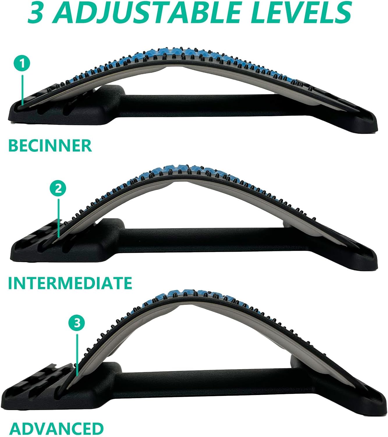 Lume Shark Ultimate Back Stretcher & Posture Corrector