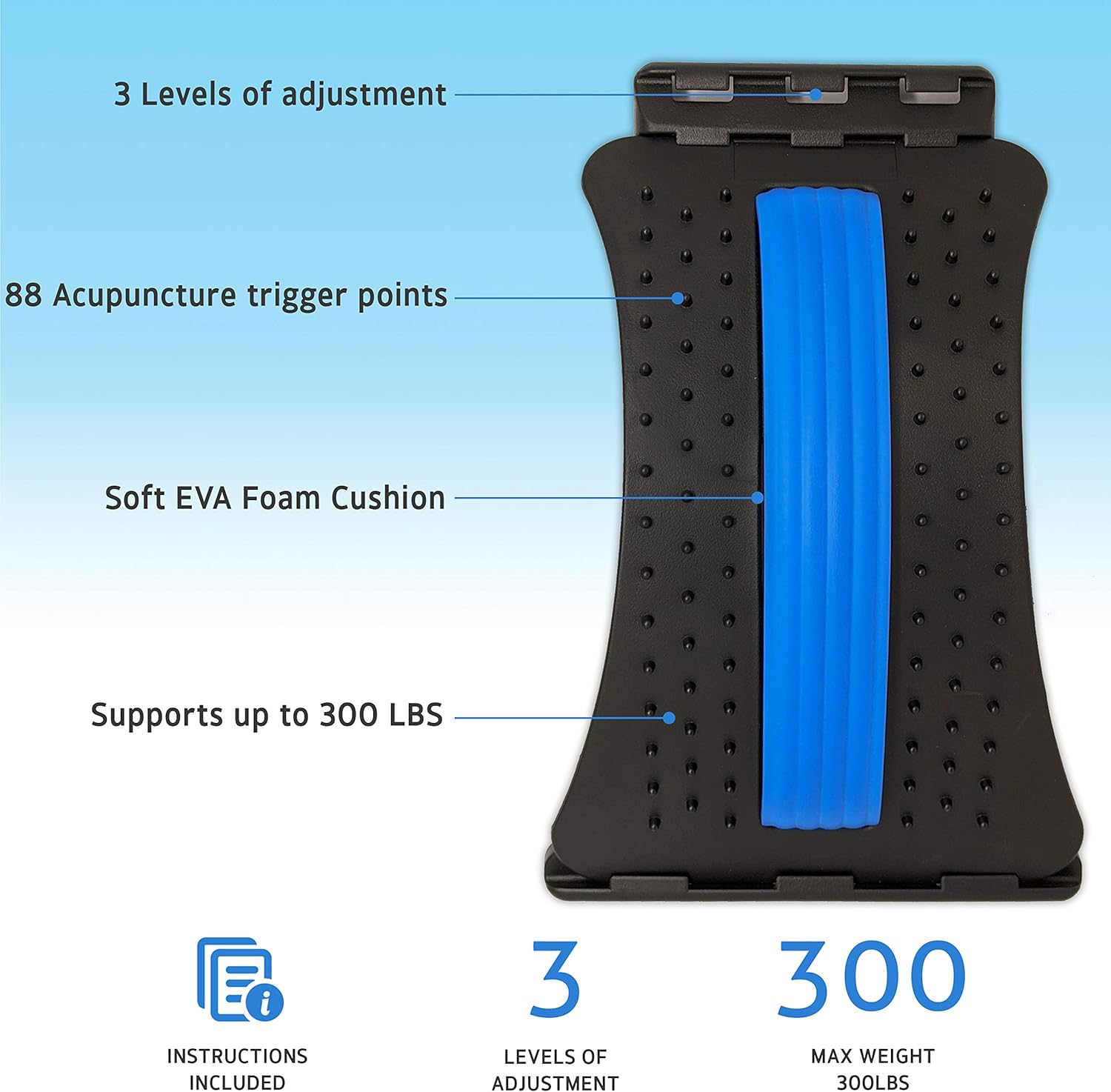 Lume Shark Ultimate Back Stretcher & Posture Corrector