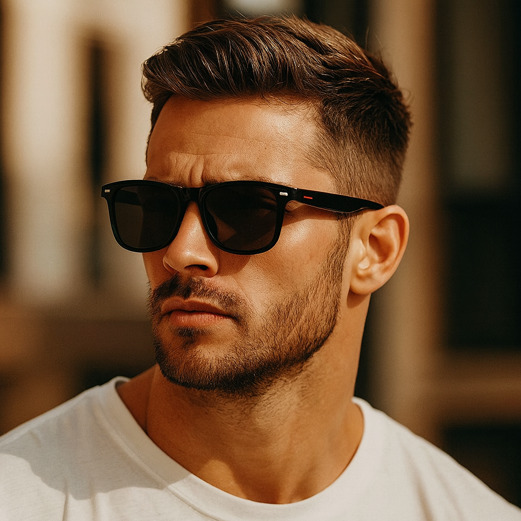 “LumeShark™ X1 Bluetooth Sunglasses – Wireless Music & Hands-Free Calls | 6H Playtime