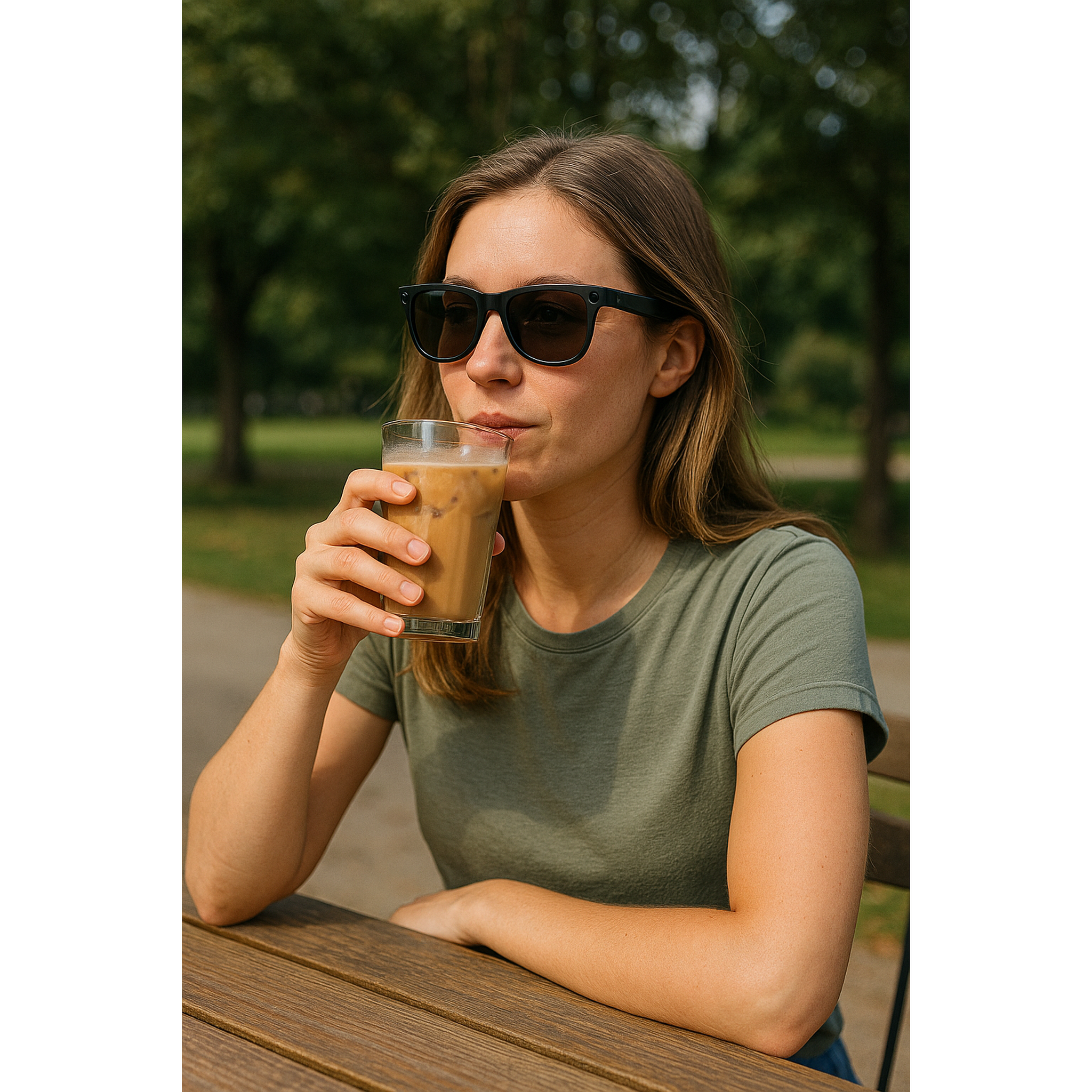 “LumeShark X2™ Smart AI Eyeglasses – Camera, Translation & Connectivity | Next-Gen Wearable Tech”