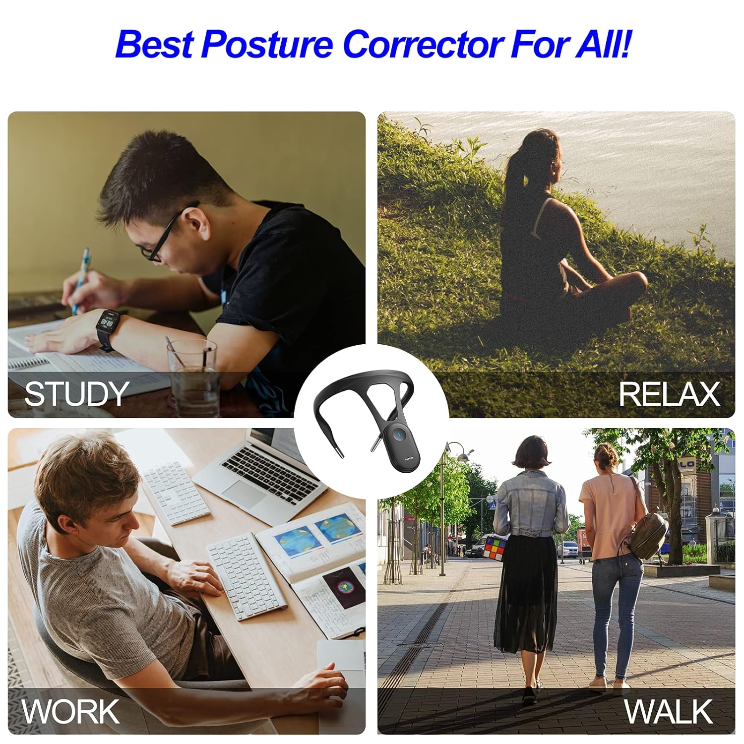 Smart Posture Corrector with Real-Time Monitoring